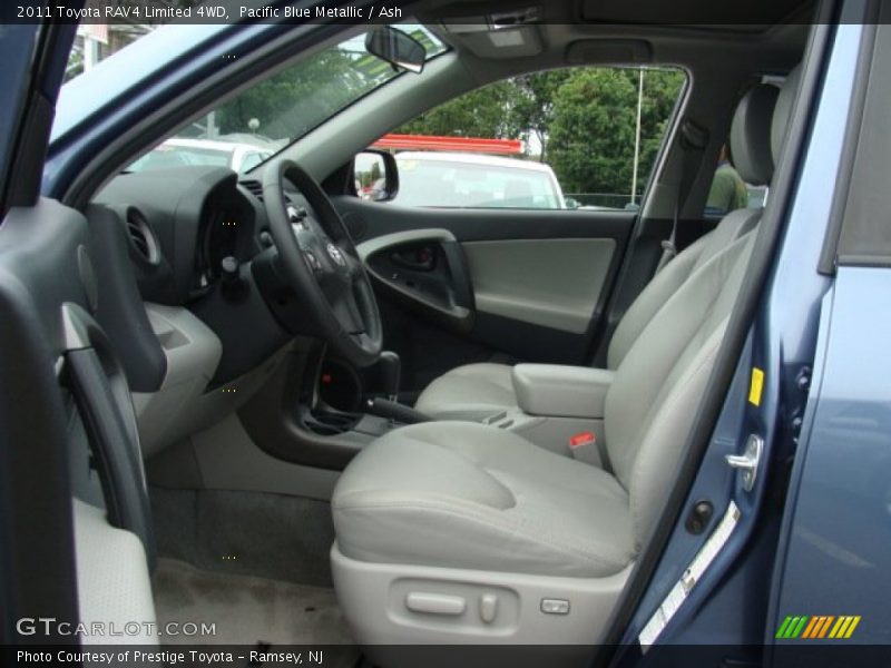 Pacific Blue Metallic / Ash 2011 Toyota RAV4 Limited 4WD