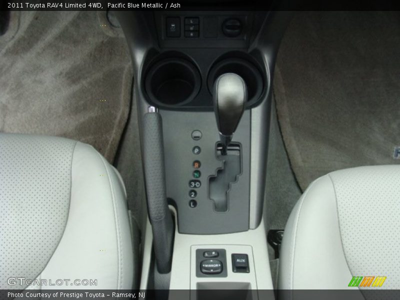 Pacific Blue Metallic / Ash 2011 Toyota RAV4 Limited 4WD