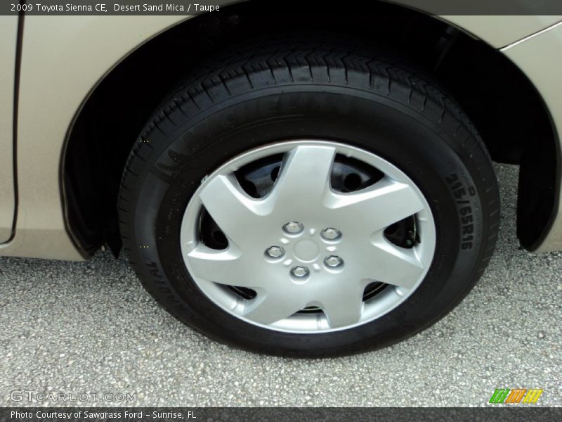Desert Sand Mica / Taupe 2009 Toyota Sienna CE