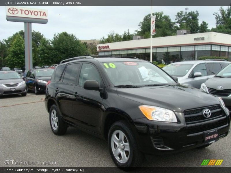 Black / Ash Gray 2010 Toyota RAV4 I4 4WD