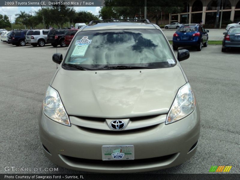 Desert Sand Mica / Taupe 2009 Toyota Sienna CE