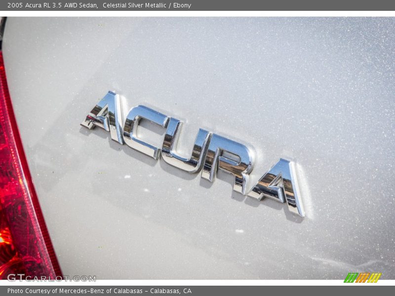 Celestial Silver Metallic / Ebony 2005 Acura RL 3.5 AWD Sedan