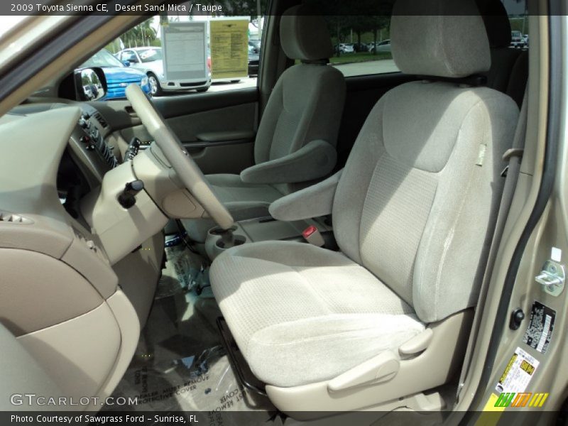 Desert Sand Mica / Taupe 2009 Toyota Sienna CE