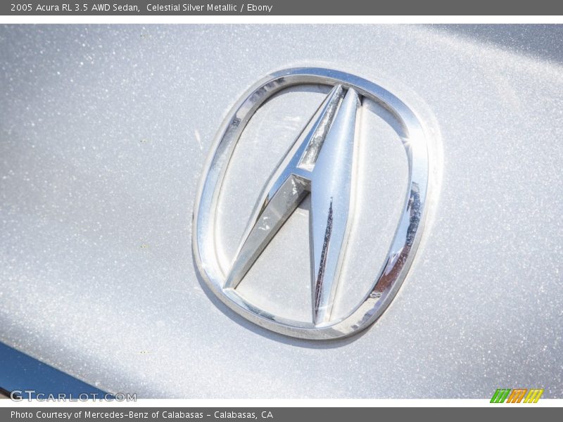 Celestial Silver Metallic / Ebony 2005 Acura RL 3.5 AWD Sedan
