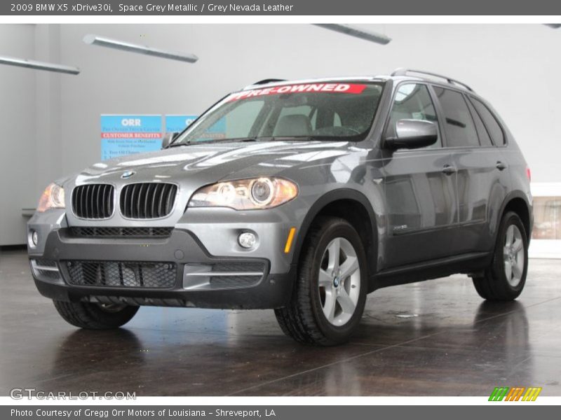 Space Grey Metallic / Grey Nevada Leather 2009 BMW X5 xDrive30i