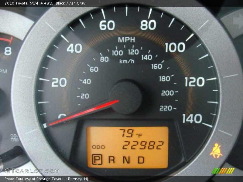 Black / Ash Gray 2010 Toyota RAV4 I4 4WD