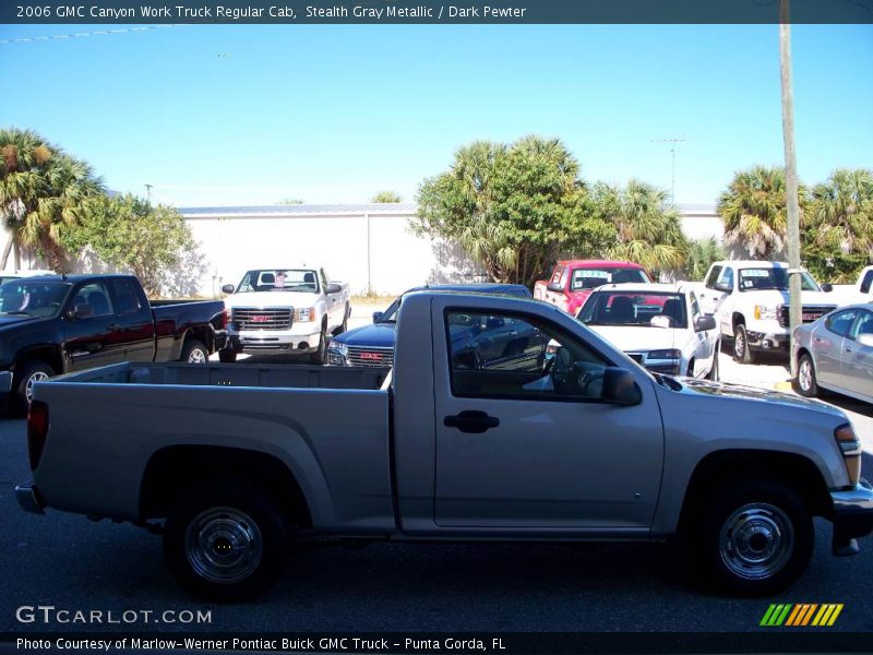 Stealth Gray Metallic / Dark Pewter 2006 GMC Canyon Work Truck Regular Cab