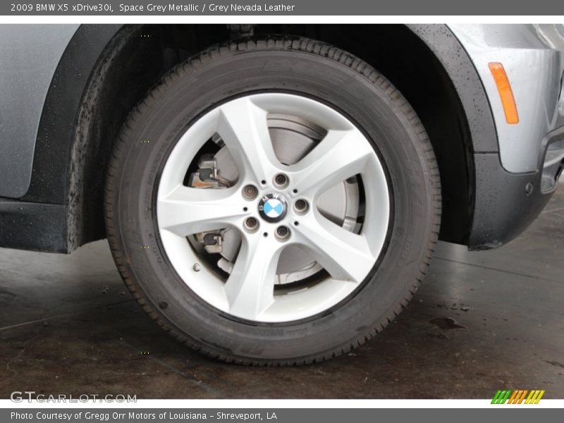 Space Grey Metallic / Grey Nevada Leather 2009 BMW X5 xDrive30i
