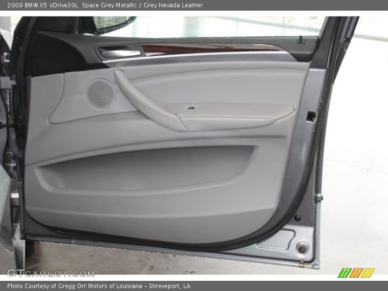 Space Grey Metallic / Grey Nevada Leather 2009 BMW X5 xDrive30i