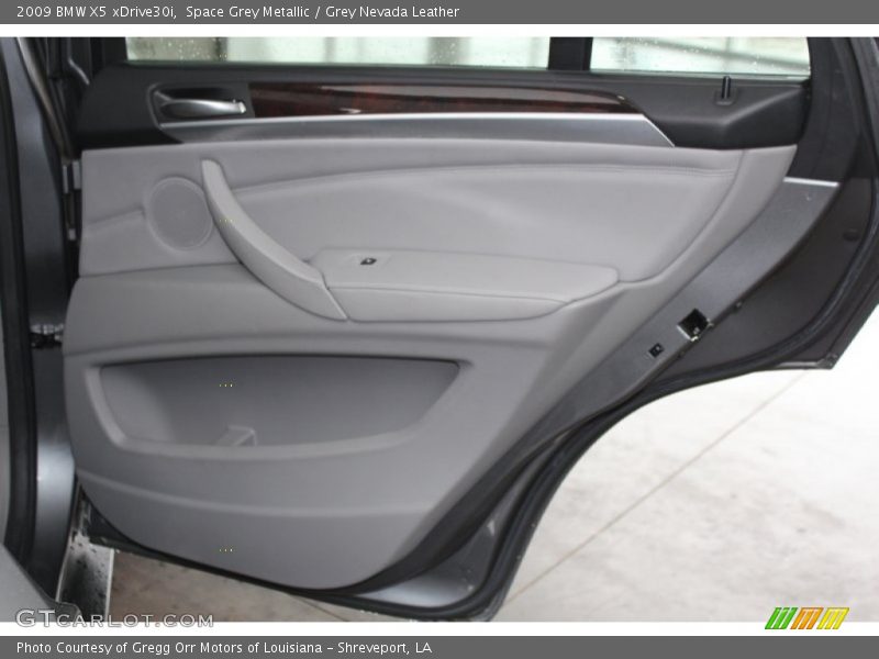 Space Grey Metallic / Grey Nevada Leather 2009 BMW X5 xDrive30i