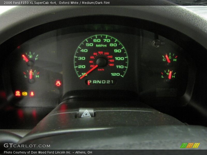 Oxford White / Medium/Dark Flint 2006 Ford F150 XL SuperCab 4x4