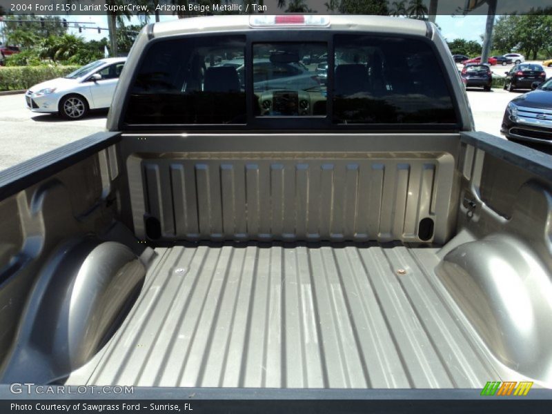 Arizona Beige Metallic / Tan 2004 Ford F150 Lariat SuperCrew
