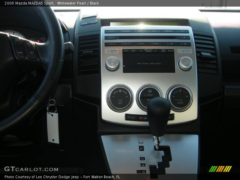 Whitewater Pearl / Black 2006 Mazda MAZDA5 Sport