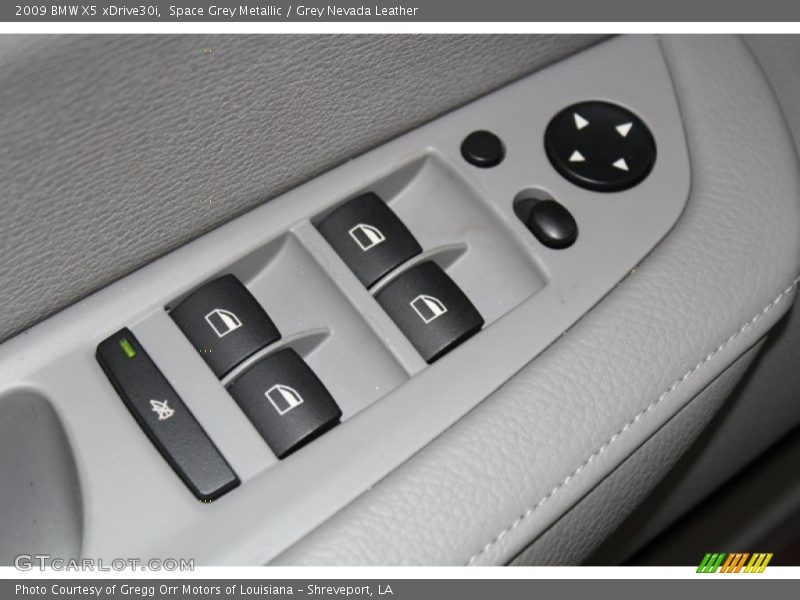 Space Grey Metallic / Grey Nevada Leather 2009 BMW X5 xDrive30i