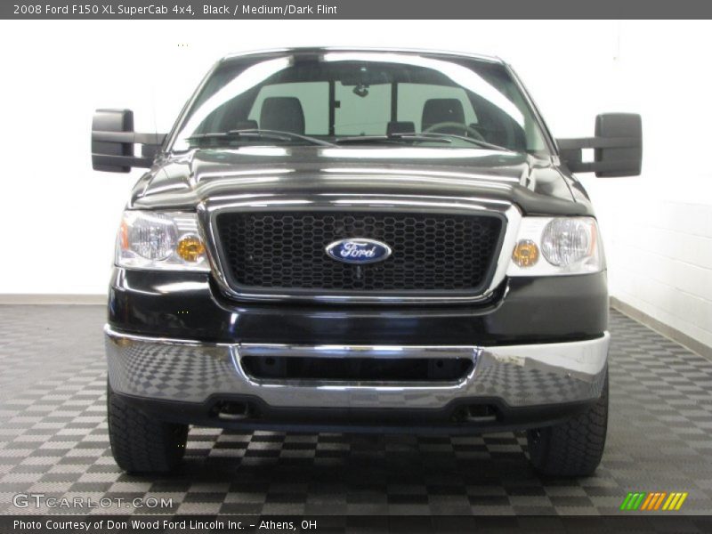 Black / Medium/Dark Flint 2008 Ford F150 XL SuperCab 4x4