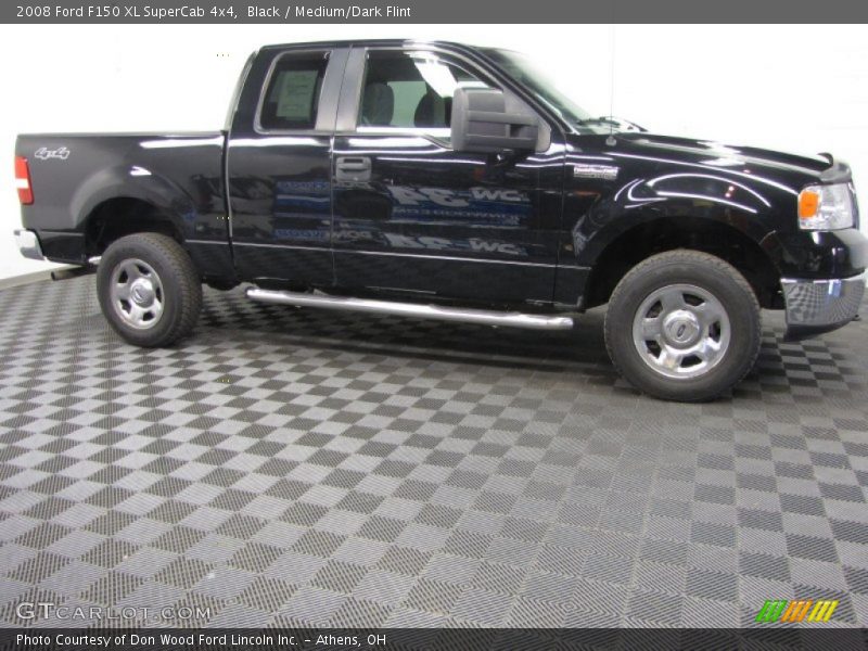 Black / Medium/Dark Flint 2008 Ford F150 XL SuperCab 4x4