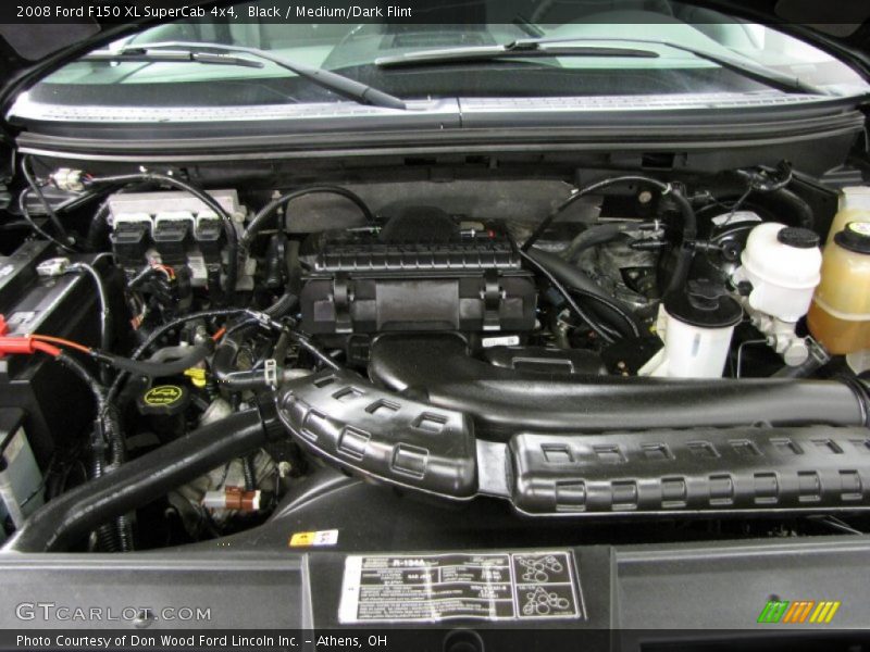 Black / Medium/Dark Flint 2008 Ford F150 XL SuperCab 4x4
