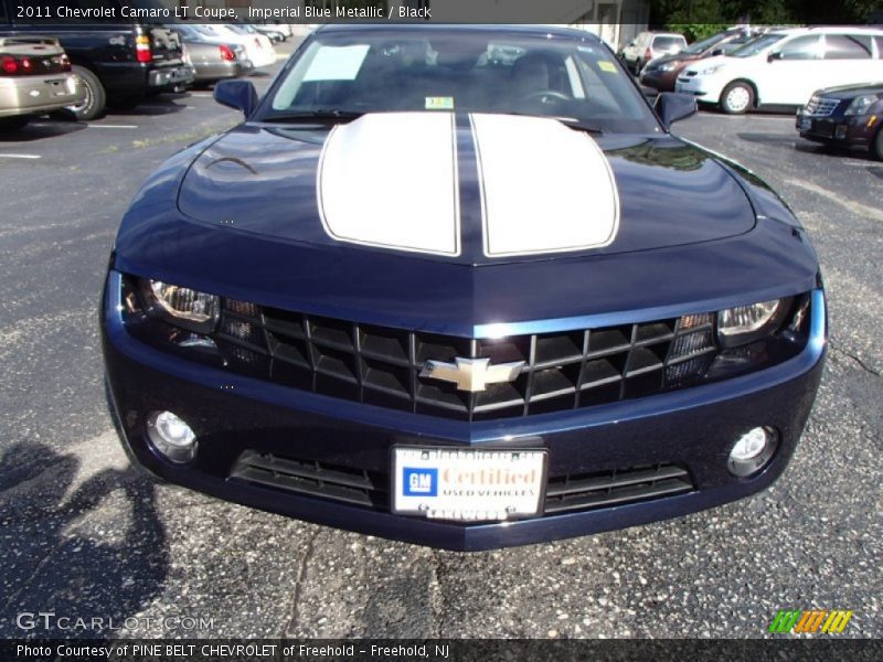 Imperial Blue Metallic / Black 2011 Chevrolet Camaro LT Coupe