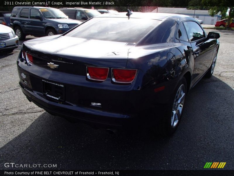 Imperial Blue Metallic / Black 2011 Chevrolet Camaro LT Coupe