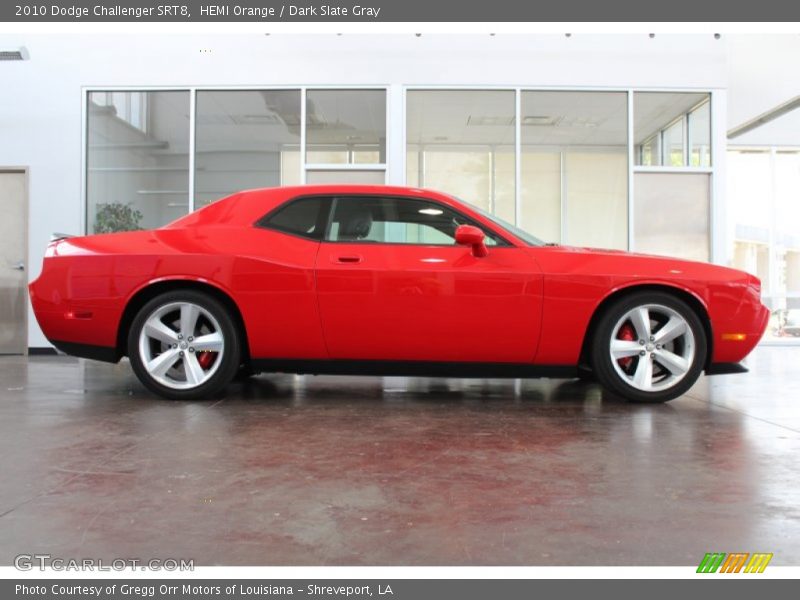 HEMI Orange / Dark Slate Gray 2010 Dodge Challenger SRT8