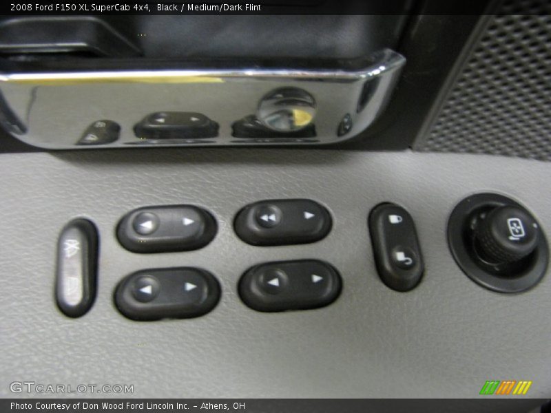 Black / Medium/Dark Flint 2008 Ford F150 XL SuperCab 4x4