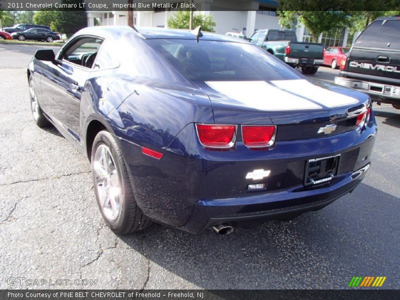 Imperial Blue Metallic / Black 2011 Chevrolet Camaro LT Coupe