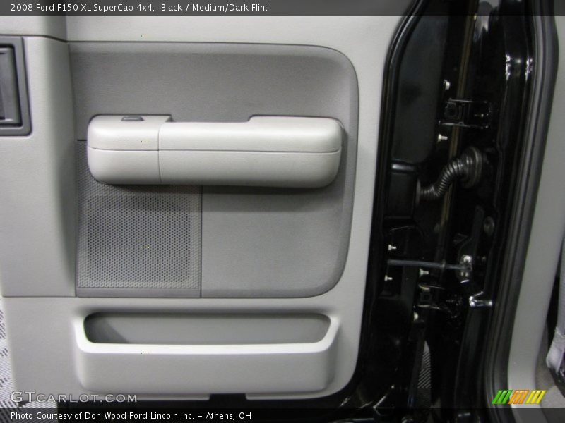 Black / Medium/Dark Flint 2008 Ford F150 XL SuperCab 4x4