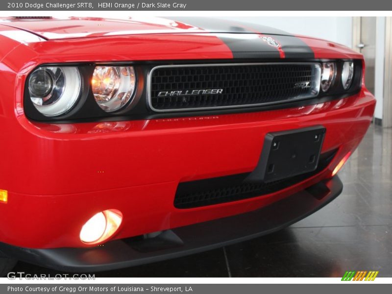 HEMI Orange / Dark Slate Gray 2010 Dodge Challenger SRT8