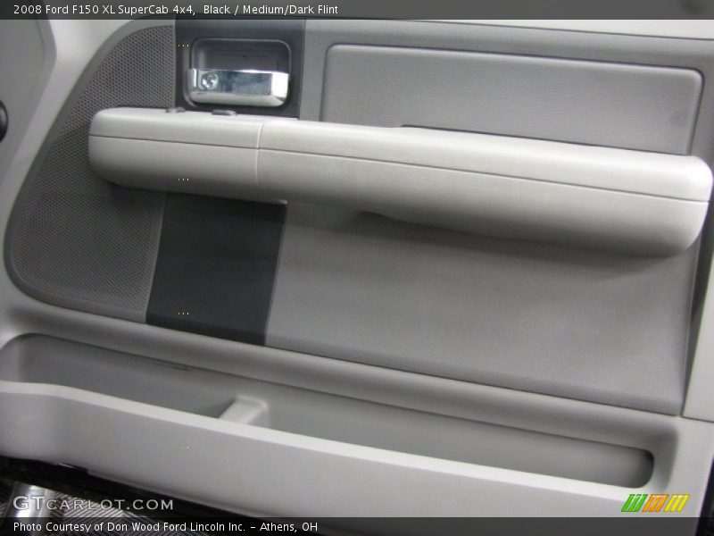 Black / Medium/Dark Flint 2008 Ford F150 XL SuperCab 4x4