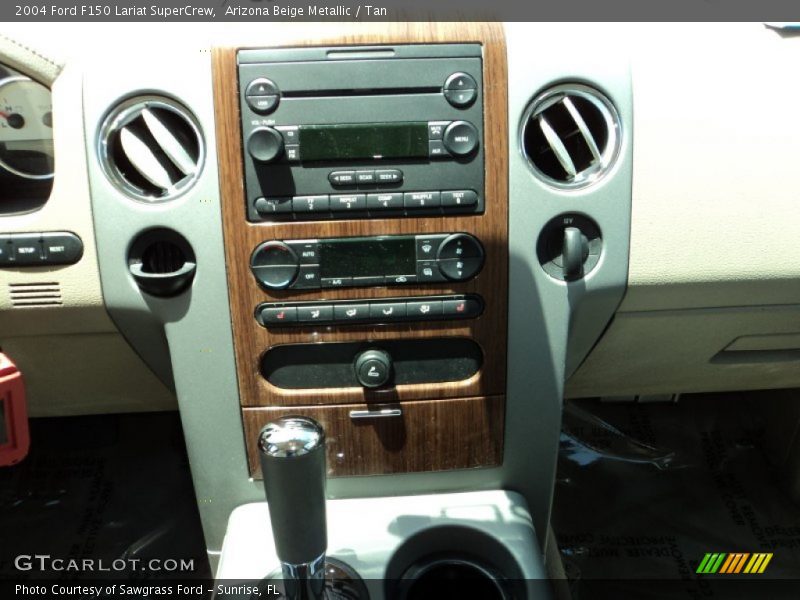 Arizona Beige Metallic / Tan 2004 Ford F150 Lariat SuperCrew