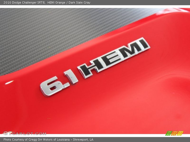 HEMI Orange / Dark Slate Gray 2010 Dodge Challenger SRT8