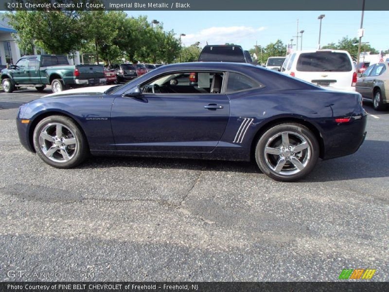 Imperial Blue Metallic / Black 2011 Chevrolet Camaro LT Coupe