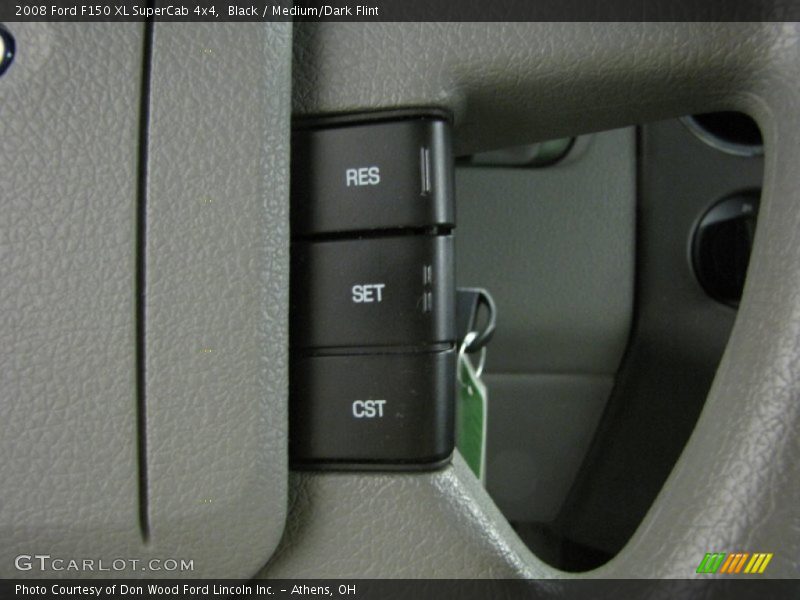Black / Medium/Dark Flint 2008 Ford F150 XL SuperCab 4x4