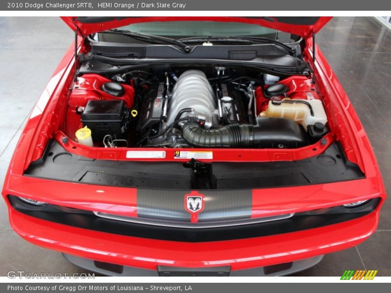HEMI Orange / Dark Slate Gray 2010 Dodge Challenger SRT8