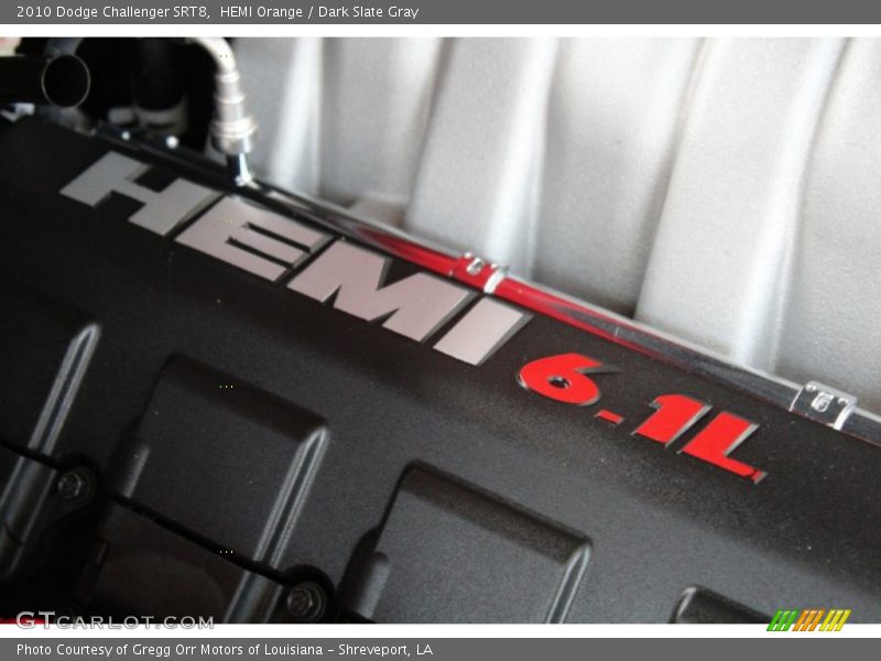 HEMI Orange / Dark Slate Gray 2010 Dodge Challenger SRT8