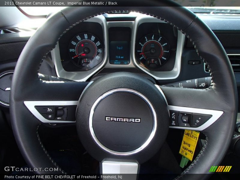 Imperial Blue Metallic / Black 2011 Chevrolet Camaro LT Coupe