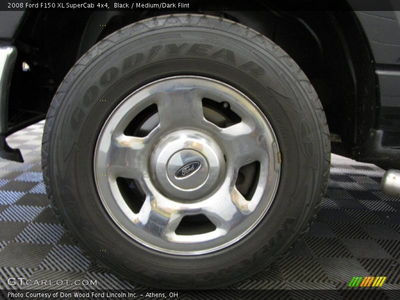 Black / Medium/Dark Flint 2008 Ford F150 XL SuperCab 4x4