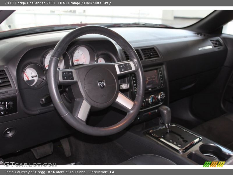 HEMI Orange / Dark Slate Gray 2010 Dodge Challenger SRT8