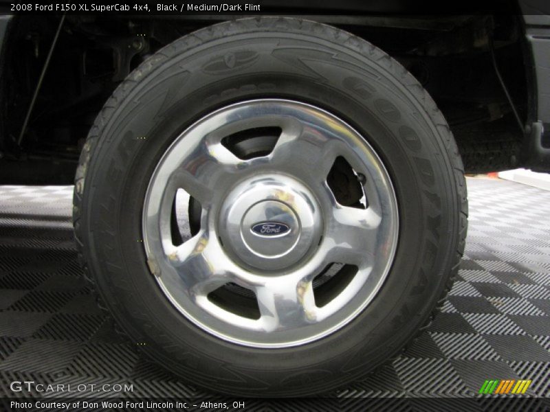Black / Medium/Dark Flint 2008 Ford F150 XL SuperCab 4x4