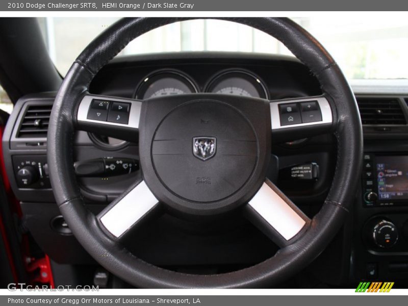 HEMI Orange / Dark Slate Gray 2010 Dodge Challenger SRT8