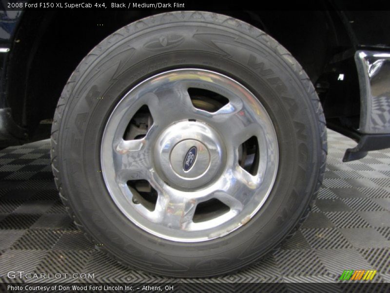 Black / Medium/Dark Flint 2008 Ford F150 XL SuperCab 4x4