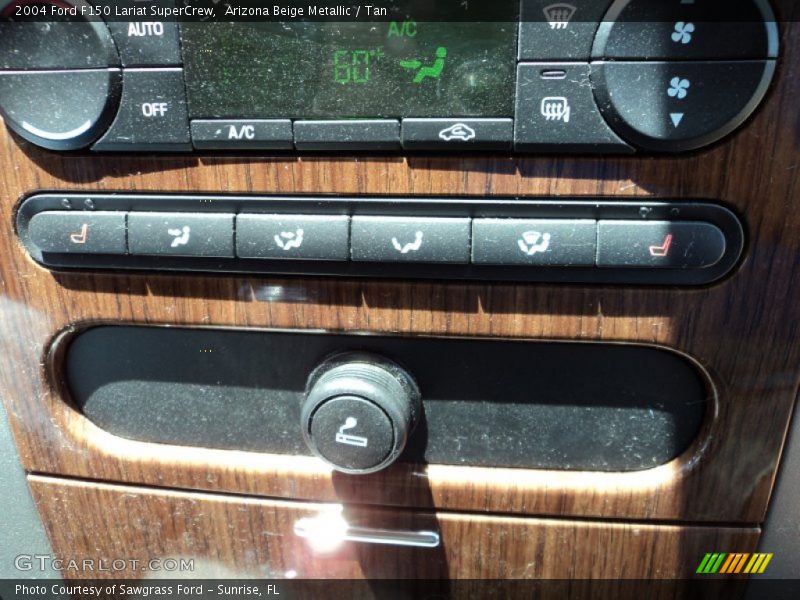 Arizona Beige Metallic / Tan 2004 Ford F150 Lariat SuperCrew