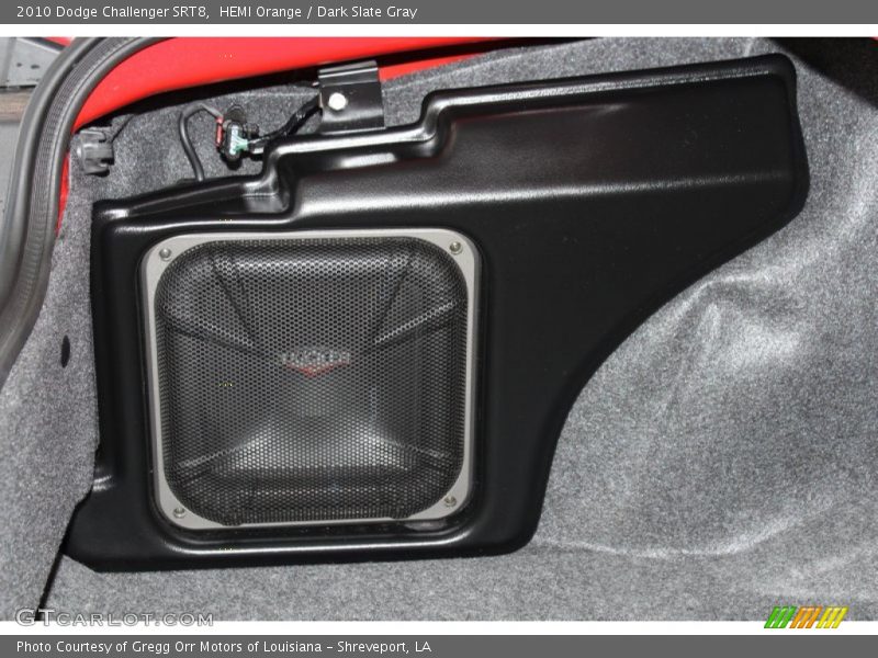HEMI Orange / Dark Slate Gray 2010 Dodge Challenger SRT8