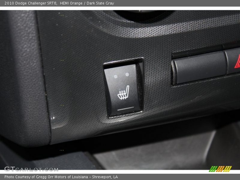 HEMI Orange / Dark Slate Gray 2010 Dodge Challenger SRT8