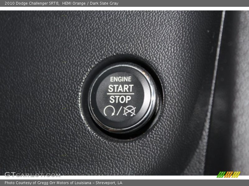HEMI Orange / Dark Slate Gray 2010 Dodge Challenger SRT8
