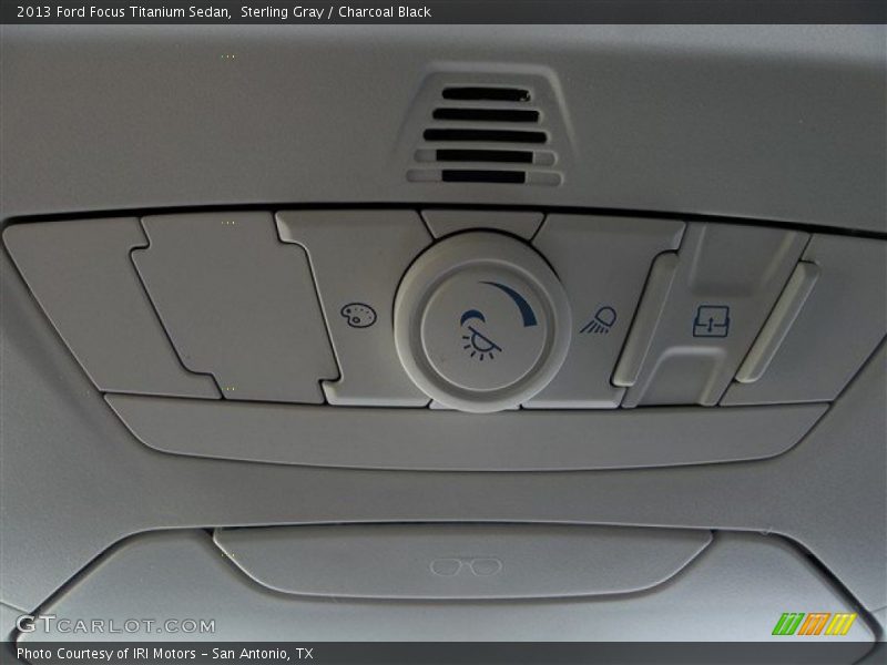 Sterling Gray / Charcoal Black 2013 Ford Focus Titanium Sedan