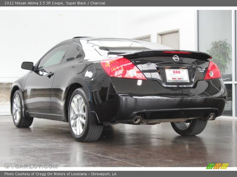 Super Black / Charcoal 2012 Nissan Altima 3.5 SR Coupe