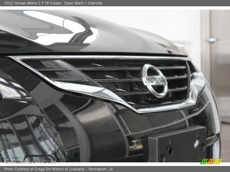 Super Black / Charcoal 2012 Nissan Altima 3.5 SR Coupe