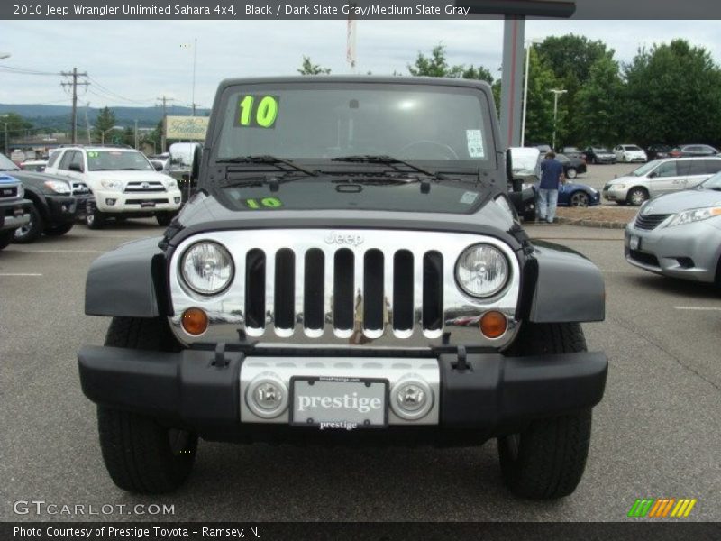 Black / Dark Slate Gray/Medium Slate Gray 2010 Jeep Wrangler Unlimited Sahara 4x4