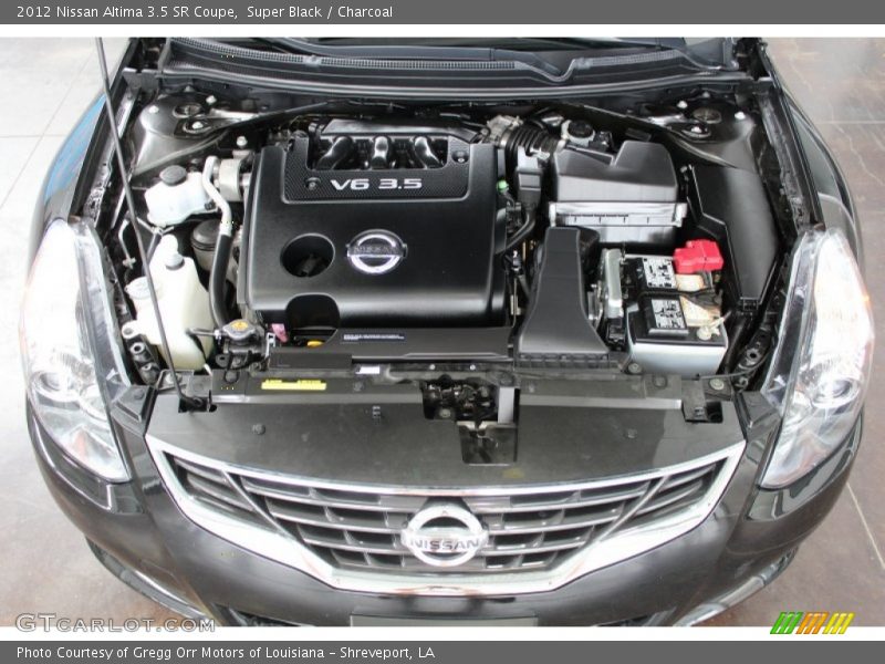 Super Black / Charcoal 2012 Nissan Altima 3.5 SR Coupe